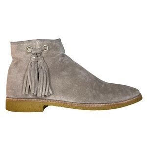 Kate Spade Bellamy Suede Booties Tan Size 9 NWOT